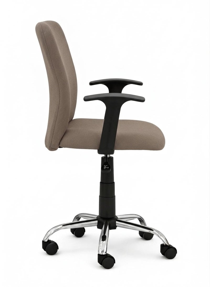 ترف كوم كرسي مكتب مريح بمسند ظهر مرتفع وقابل للتعديل - Image 4