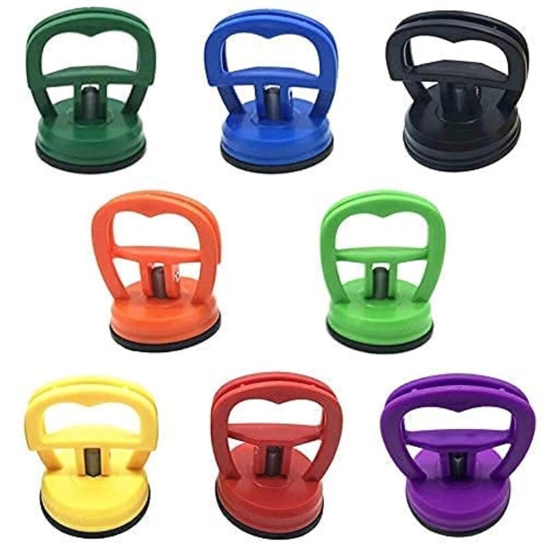 Careflection Heavy Duty Rubber Vaccum Puller Suction Lifter Cup Carrying Sucker for Small Car Dent Remove Repair, LCD Screen Opening Tool Handle Kit - Home, Glass,Computer, Cell Phone Stand & Tablet Pc(Multi) (6) - Image 1