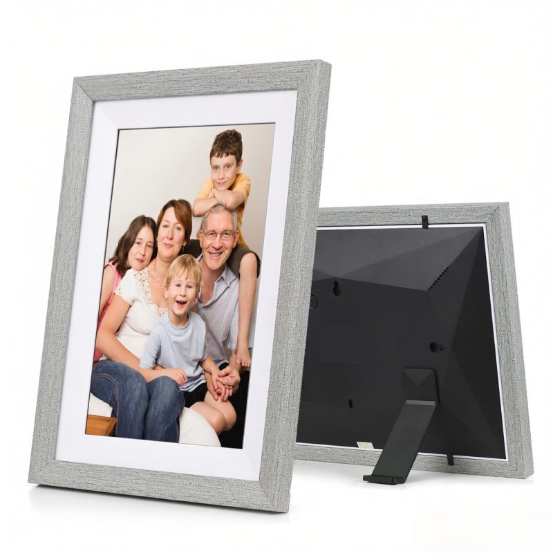 Digital Photo Frame: 10.1-Inch TFT Screen, 1280*800 Resolution, 16GB Storage - Wifi Enabled For Instant Wireless Sharing, Intuitive Touch Control - Smart Auto-Orientation Digital Photo Frame for Famil - Image 1