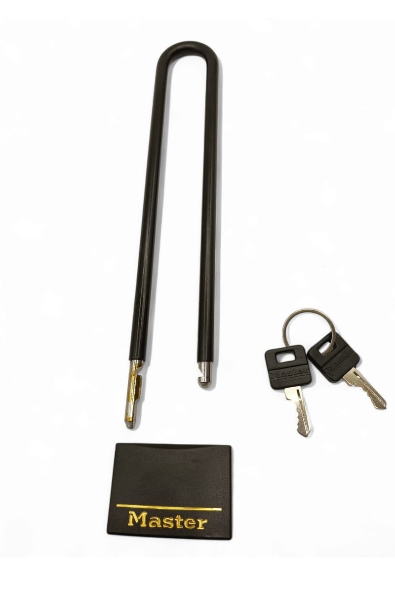 Master Lock Brass High Ring Lock - Image 3