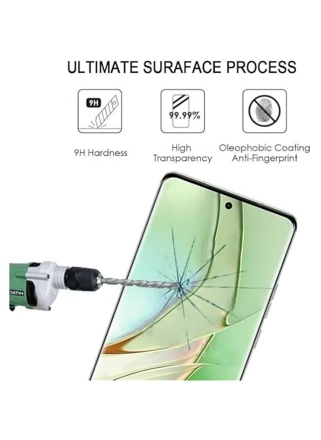 Raxoom Tempered Glass Screen Protector for Motorola Edge 40 â€“ Full Coverage Curved Edge Protector, Scratch-Resistant, Bubble-Free Installation, Ultimate Display Protection, HD Clarity, Easy to Install - Image 5