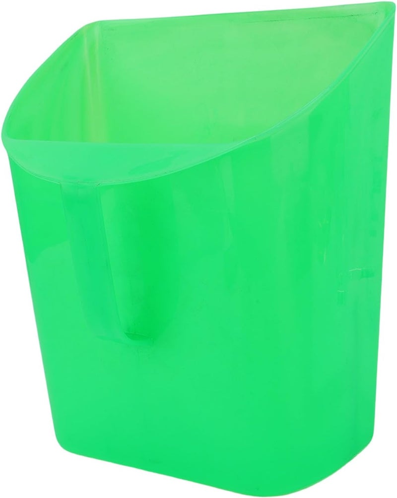 Asixxsix Feed Scoop, Enclosed Design Large Plastic Grains Scoop Easy to Clean, Livestock Feed with Sturdy Handle for Horse Chicken Farm Animal - Image 2