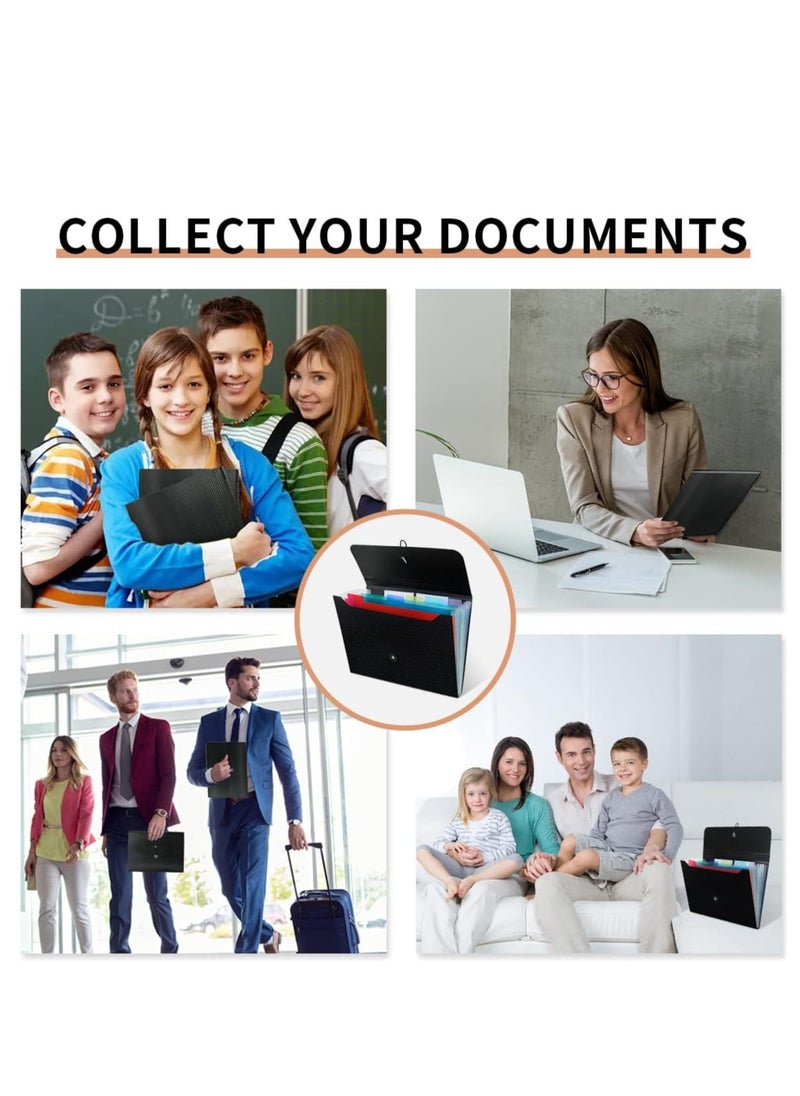 MIXDE - Extended folder, closed document organizer A4 -sized folder folder, with viscosity label - Image 1
