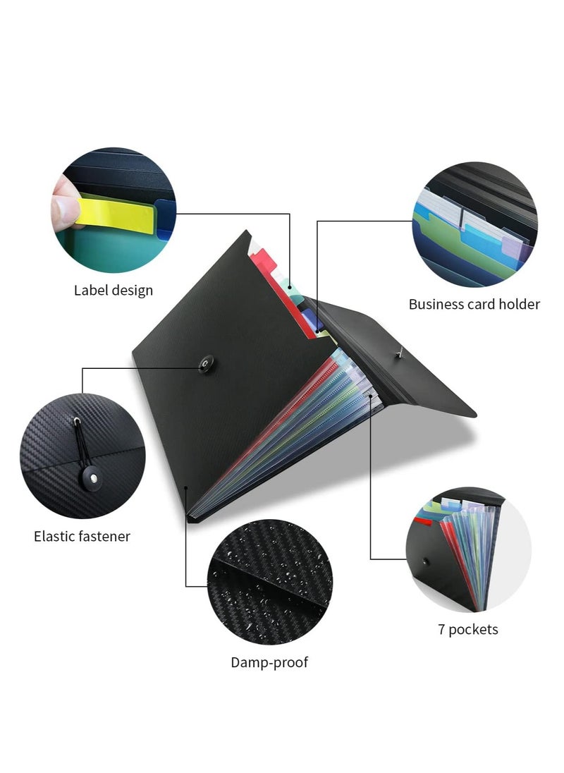 MIXDE - Extended folder, closed document organizer A4 -sized folder folder, with viscosity label - Image 1