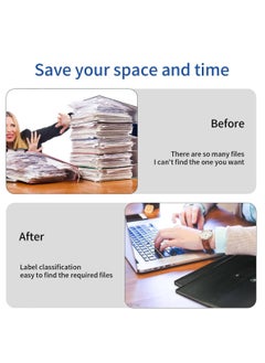 MIXDE Extended folder, closed document organizer A4 -sized folder folder, with viscosity label  - Image 5