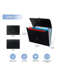 MIXDE Extended folder, closed document organizer A4 -sized folder folder, with viscosity label  - Image 3