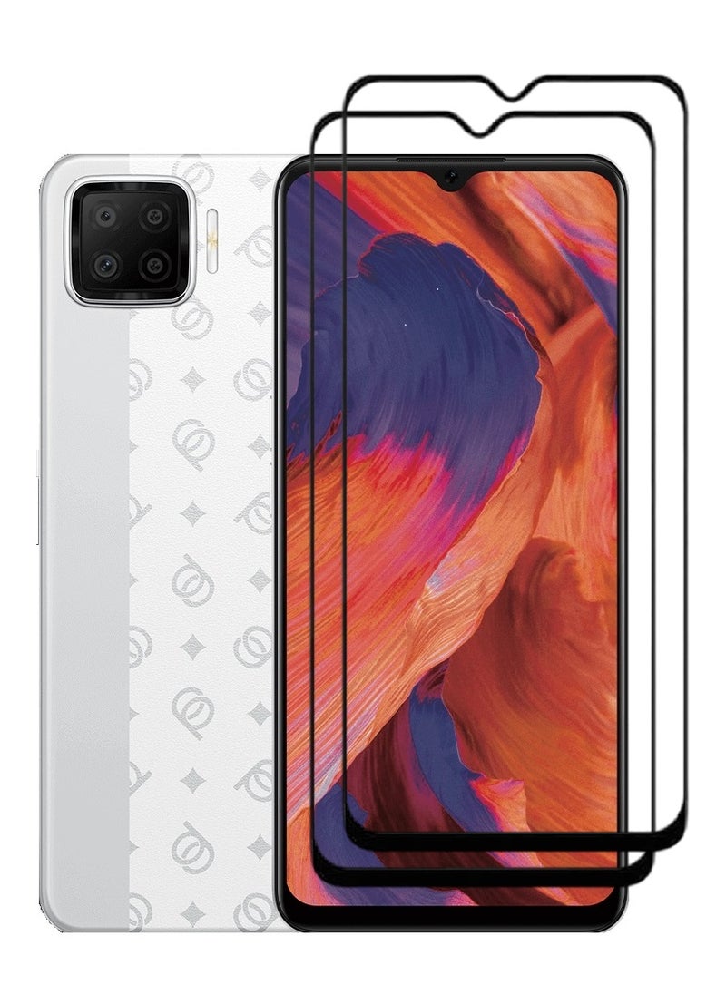 AINA 2 Pieces Tempered Glass Screen Protector 5D Designed For Oppo A73 Full Glue Edge to Edge Full Screen Coverage And Bubble Free - Image 1