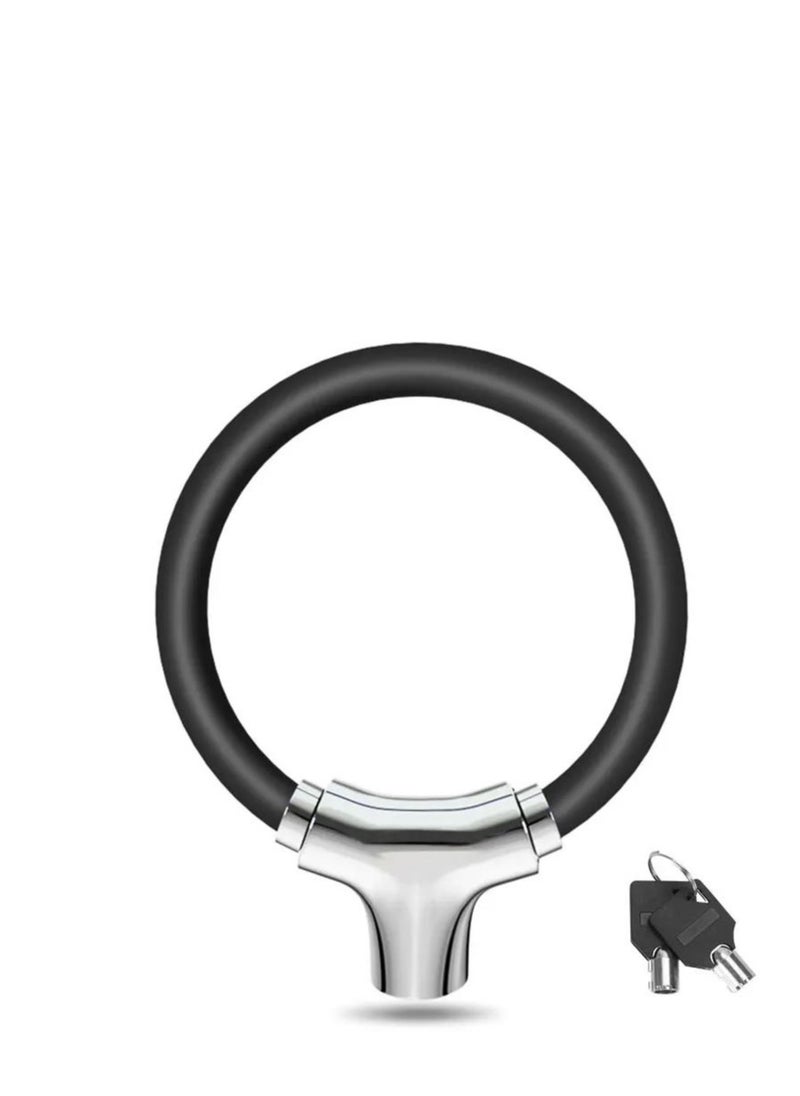 Generic Mini Bike Lock Cable Portable Anti-Theft Bicycle Security Cycling Zinc Alloy Senior Waterproof Travel Luggage Locks Helmet  - Image 1