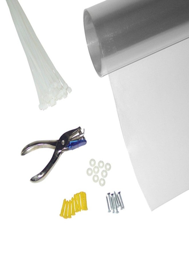 KidKusion حارس درابزين KidKusion الداخلي/الخارجي، شفاف، 10'  - Image 3