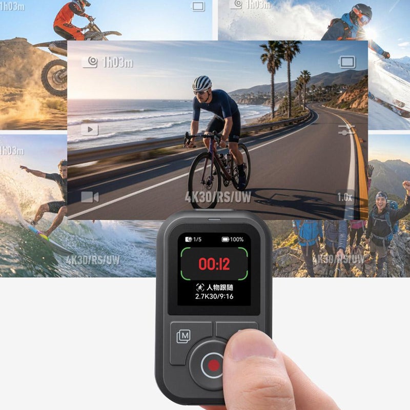 Taisun is compatible with DJI Action 6/5 Pro/4/OSMO 360 Action Camera Action Bluetooth Remote Control. - Image 2