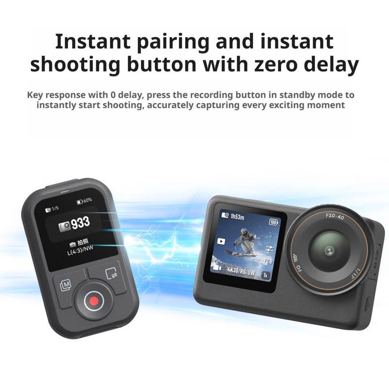 Taisun is compatible with DJI Action 6/5 Pro/4/OSMO 360 Action Camera Action Bluetooth Remote Control. - Image 5