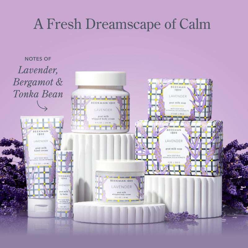 Beekman 1802 Goat Milk Hand Cream â€“ Lavender â€“ Scented â€“ 2 oz â€“ Moisturizing Hand Lotion for Dry Skin â€“ Non-Greasy â€“ Sensitive Skin Safe â€“ Cruelty Free - Image 5