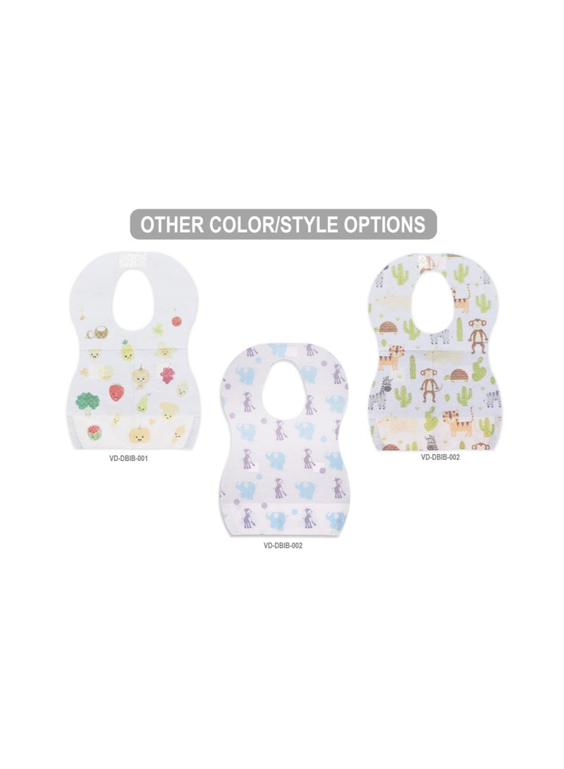 Star Babies Newborn Baby Box (Star Babies Disposable Changing Mats Blue 36pcs, Scented Bags 5pcs, Star Babies Disposable Bibs 20pcs, Disposable Breast Pads 20pcs, Disposable Mask 10pcs, Free Pack Of 5 Disposable Compressed Towel) - Image 5