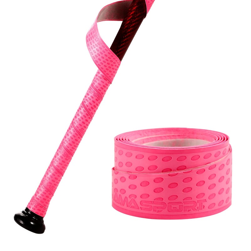 INSUM Baseball Bat Grip Tape Softball Bat Wrap Grip Tape 1.1mm (Pink) - Image 1