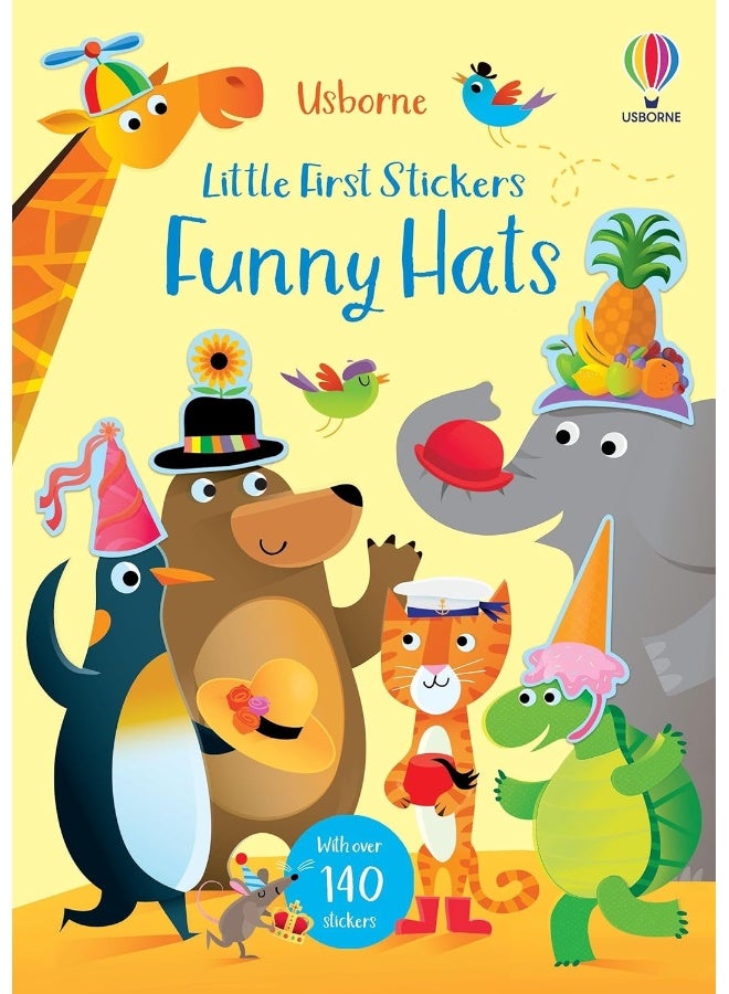 Little First Stickers Funny Hats 