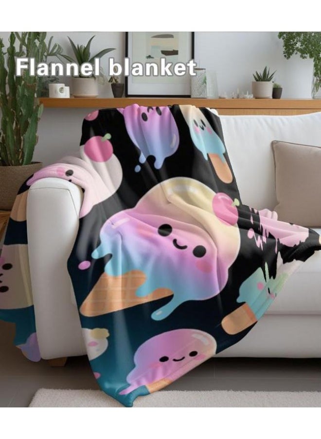 General - Baby and children's cartoon flannel thin blanket (warm and comfortable, suitable for sleep, game use) 70cm*100cm - 678 - Image 1