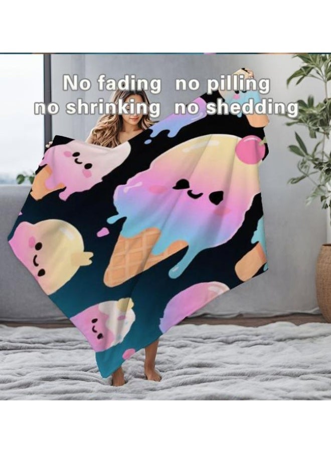 General - Baby and children's cartoon flannel thin blanket (warm and comfortable, suitable for sleep, game use) 70cm*100cm - 678 - Image 1