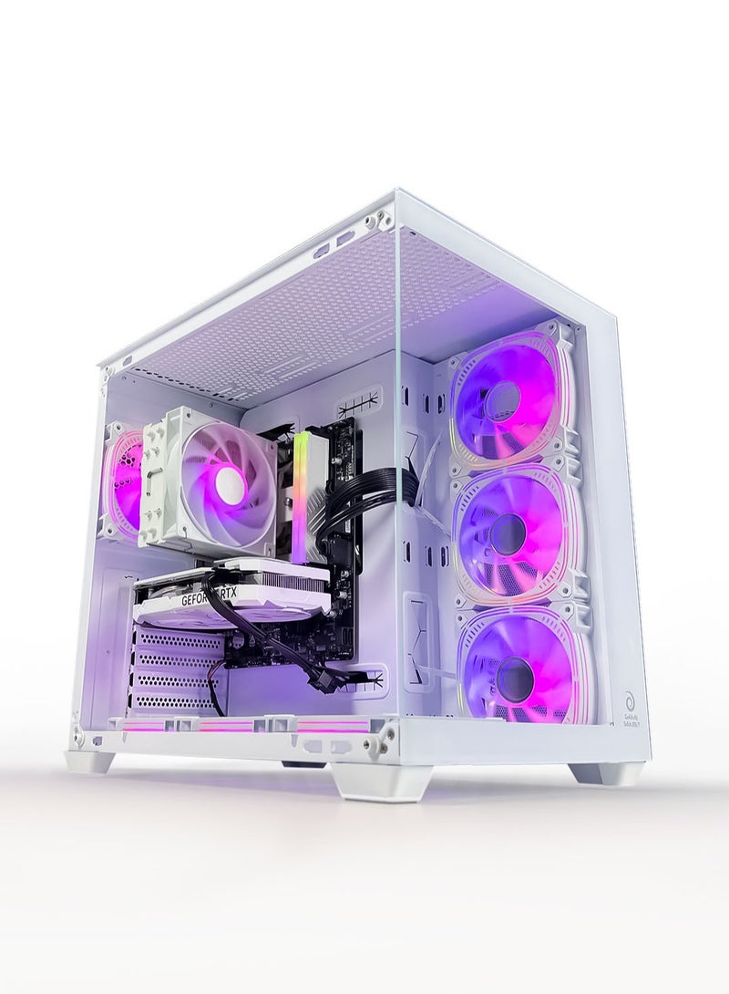 Game Sekret Apex Gaming PC - Intel Core i5-14400F | GeForce RTX 5050 8GB GPU | 16GB DDR4 RAM-1TB NVMe SSD | Air Cooler-H610 MB-500W 80+ PSU | WiFi-Bluetooth-Windows 11 Pro | Game Sekret Desktop Computer | 1 Year Warranty - Image 1