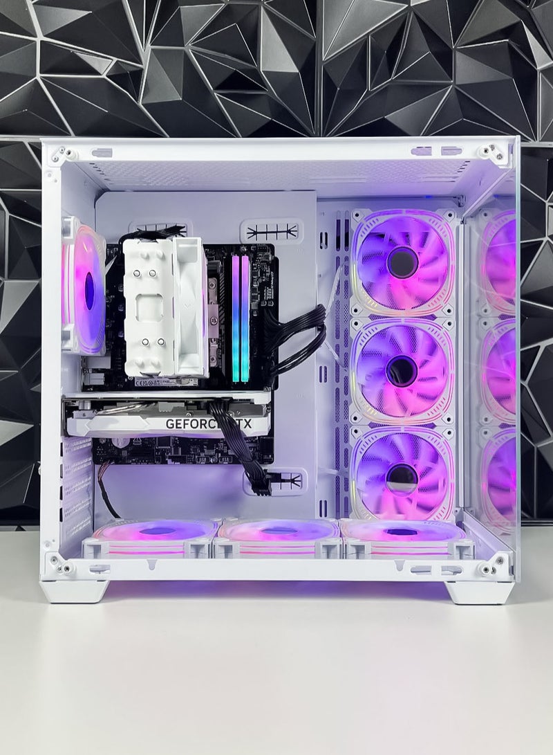 Game Sekret Apex Gaming PC - Intel Core i5-14400F | GeForce RTX 5050 8GB GPU | 16GB DDR4 RAM-1TB NVMe SSD | Air Cooler-H610 MB-500W 80+ PSU | WiFi-Bluetooth-Windows 11 Pro | Game Sekret Desktop Computer | 1 Year Warranty - Image 2