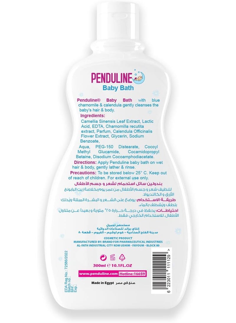 Penduline Baby Bath - Blue Chamomile - 300ml - Image 4