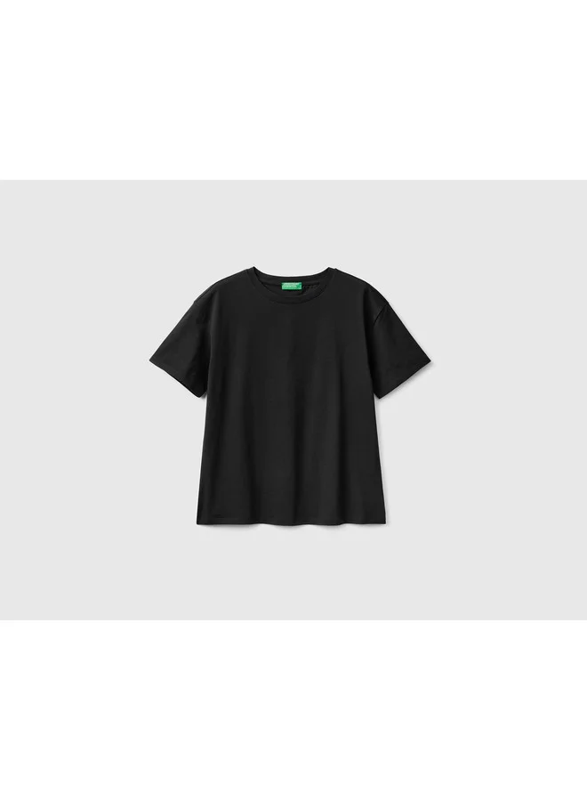 UNITED COLORS OF BENETTON Short Sleeve 100% Cotton T-Shirt