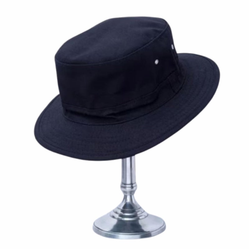 INFISPACE Men's Wide Brim Summer Hat | Cricket Umpire Bucket Sun Hat | Round Sun Cap for Hiking, Fishing, Gardning, Travel (in, Alpha, Free Size, Blue) - Image 5