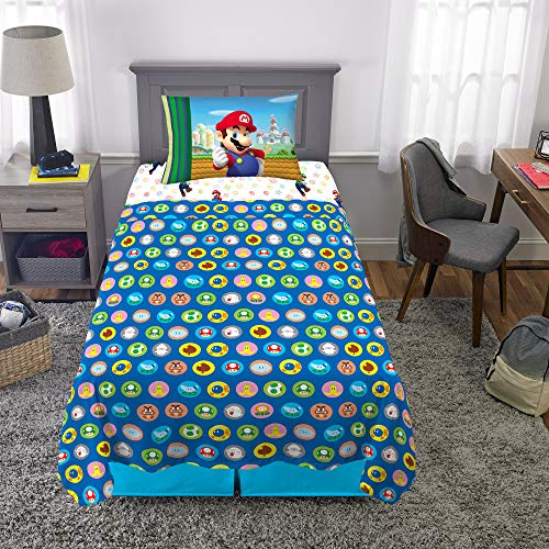 Franco Kids Bedding Super Soft Microfiber Sheet Set, Twin, Mario - Image 5