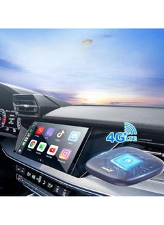Carlinkit CarPlay AI Box Adapter  Android 11.0 Wireless CarPlay Android Auto Streaming Box  Cars Netflix, YouTube, Google Play, 4G Network |QCM2290 4-Core, 3GB RAM + 32GB Storage Compatible with 98% of Vehicles  - Image 1