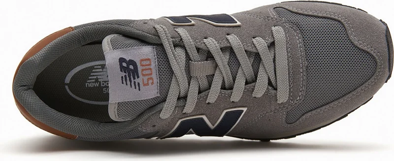 نيو بالانس 500 Gray Navy Men's Sports Shoes GM500TSNV2