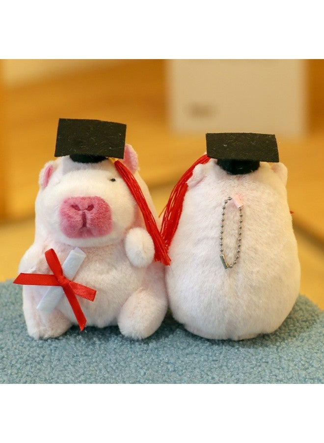 Kapibala Pendant Capybara Plush Toy Keychain Cloth Doll Small Kapi Bar Shake Tonic Play Doll