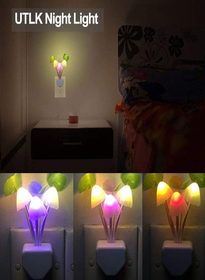 VELOCIOUS® Mushroom Fancy Color Changing Mushroom LED Night Light with Sensor (Pack of 1, Small 11 * 5 Size) - Image 3