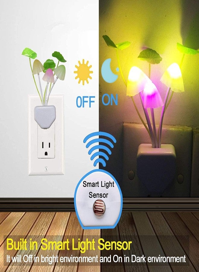VELOCIOUS® Mushroom Fancy Color Changing Mushroom LED Night Light with Sensor (Pack of 1, Small 11 * 5 Size) - Image 2