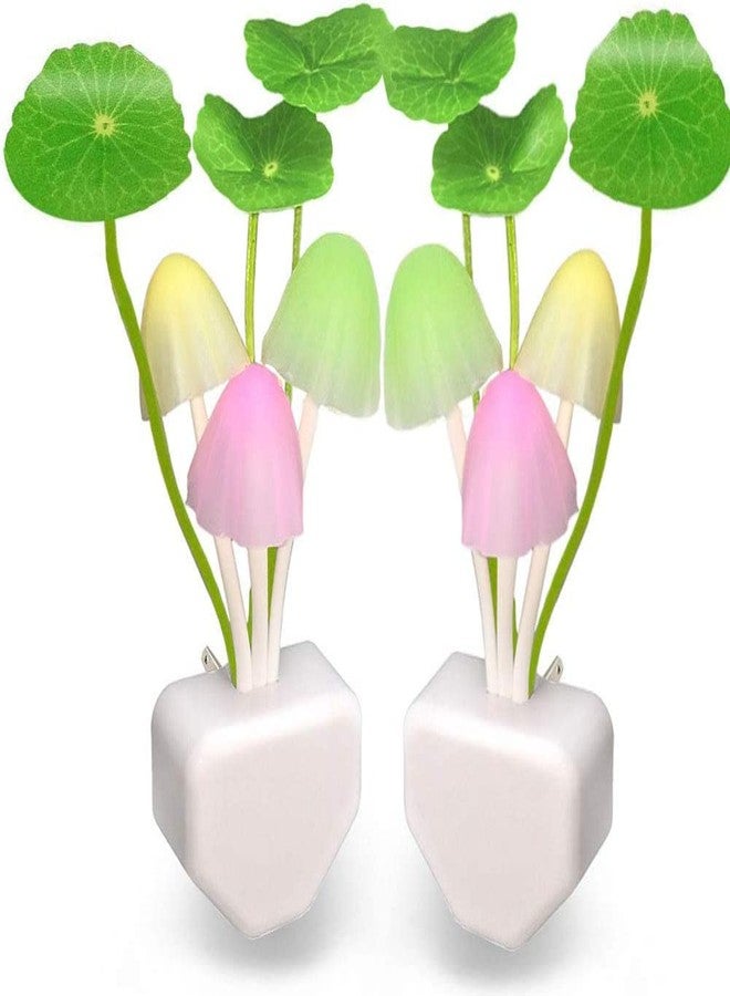 VELOCIOUS® Mushroom Fancy Color Changing Mushroom LED Night Light with Sensor (Pack of 1, Small 11 * 5 Size) - Image 1