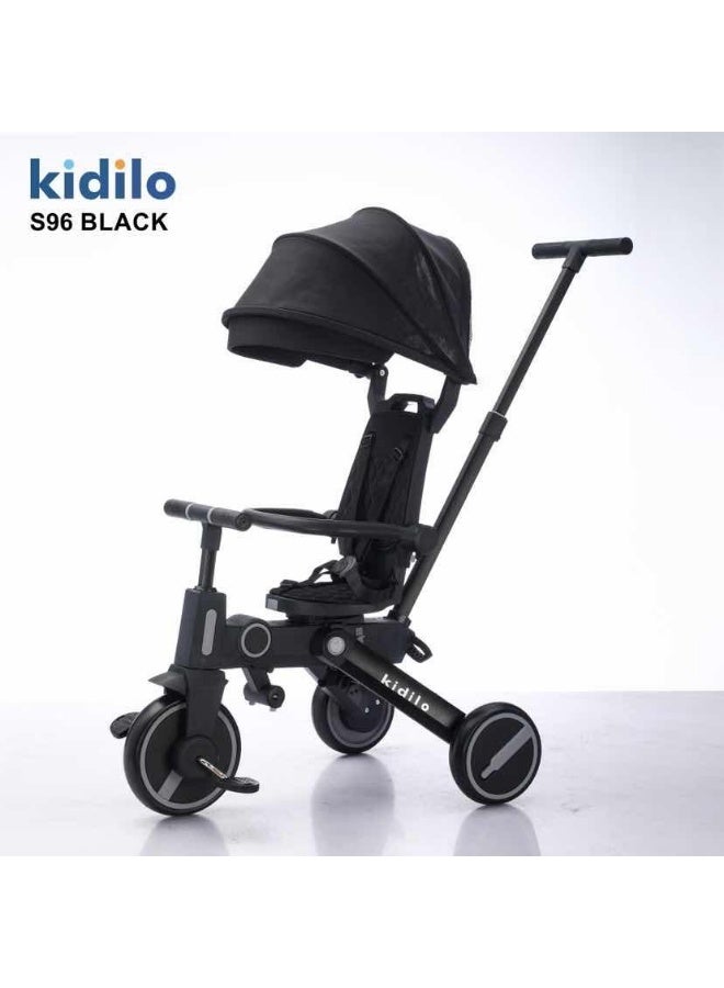 Kidilo S906 Baby Stroller - Lightweight & Compact Foldable Travel Carriage
