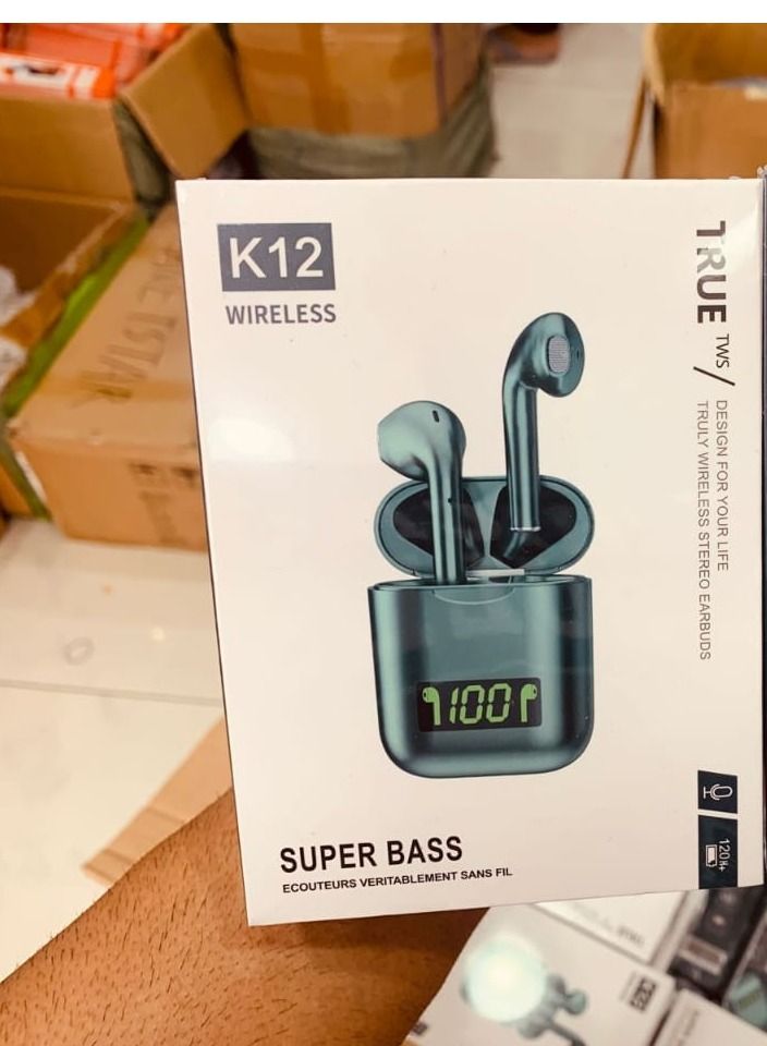 K12 TWS bluetooth 5.0 Earphone