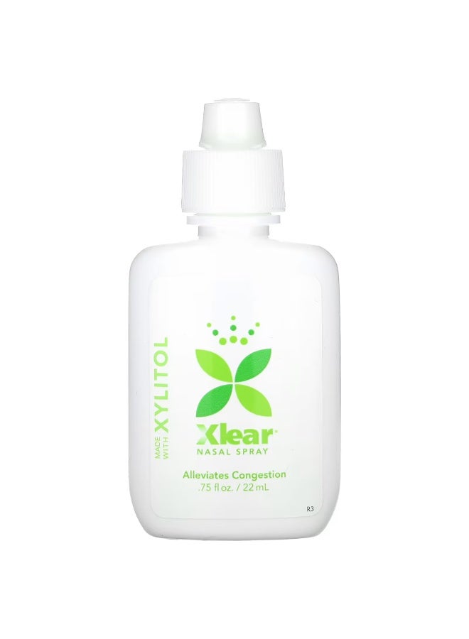 Xlear, Natural Saline Nasal Spray, 0.75 fl oz (22 ml)
