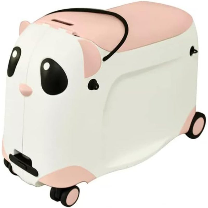 ride on suitcase and hand luggage children's hand carry bag Pink with white,21 - Image 1