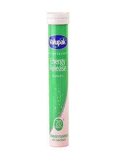 VALUPAK VALUPAK ENERGY RELEASE EFF TAB 20S 1+1 