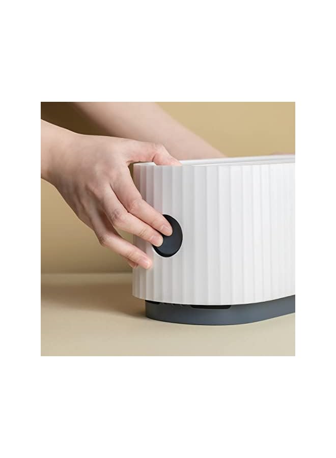 promass Cable Management Box, Ventilation and Heat Dissipation Large Capacity Storage Box,Suitable for TV, Computer, Laptop Power Strips, Fashionable Power Strip Box for Home, Office - Image 4