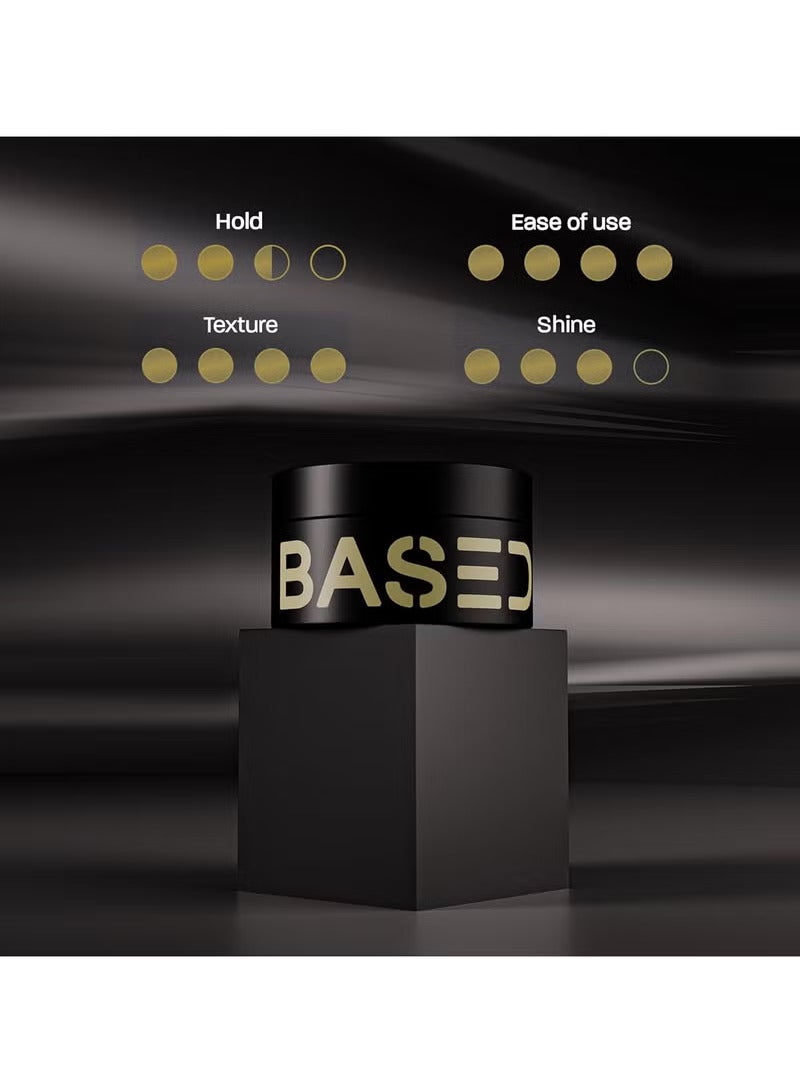 استنادا الي Pomade for Men, Quality Hair Care with Medium Hold, Natural Shine u0026 Fragrance, Easy to Apply u0026 Great for All Hair Types, Hydrating and Nourishing Pomade - Image 3