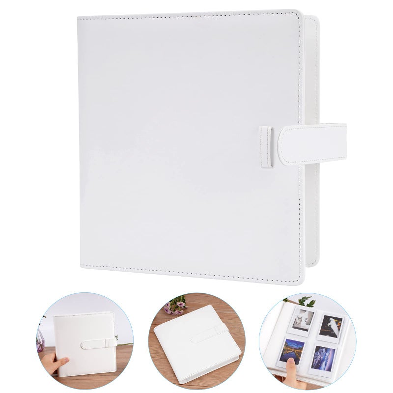 Ruibytree 256 Pockets Mini Photo Album for Fujifilm Instax Mini 12/Mini 11/Mini 9 /Mini 40/Mini 99 Instant Camera  For Polaroid Snap/PIC-300/Z2300/ SocialMatic Instant Cameras & Zip Instant Printer (Ice White) - Image 1