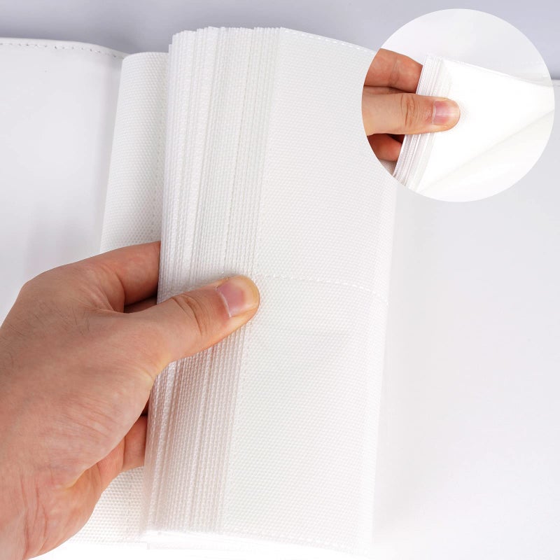 Ruibytree 256 Pockets Mini Photo Album for Fujifilm Instax Mini 12/Mini 11/Mini 9 /Mini 40/Mini 99 Instant Camera  For Polaroid Snap/PIC-300/Z2300/ SocialMatic Instant Cameras & Zip Instant Printer (Ice White) - Image 3