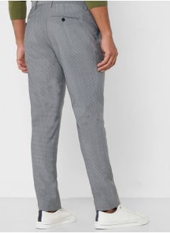 GANT Checked Slim Fit Trousers  - Image 3