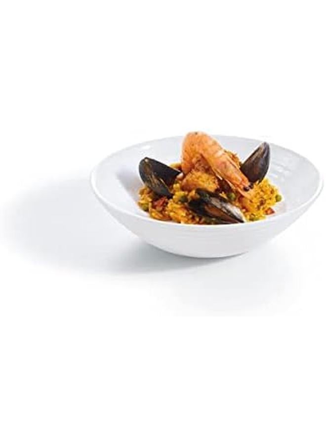 لومينارك وعاء هارينا متعدد الأغراض مكون من 6 قطع باللون الأبيض صنع في فرنسا - Image 2