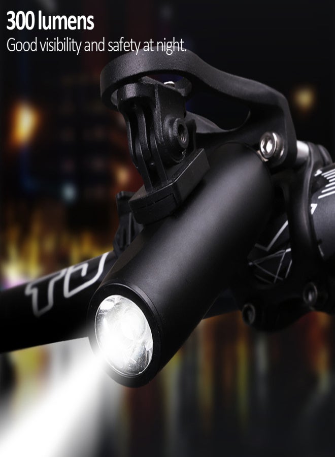 TWOOC MTB Bike Light Super Bright Bike Front Light USB Rechargeable Cycling Light Waterproof Bicycle Flashlight Cycling Headlight Handlebar Front   Light for Mountain Road Kids Bikes - Image 2