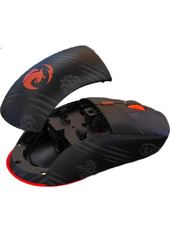 Ajazz Ajazz Moyu Collaboration Dual Mode Gaming Mouse 2.4G/Wired Usb Macro Programming Mouse Black - Image 3