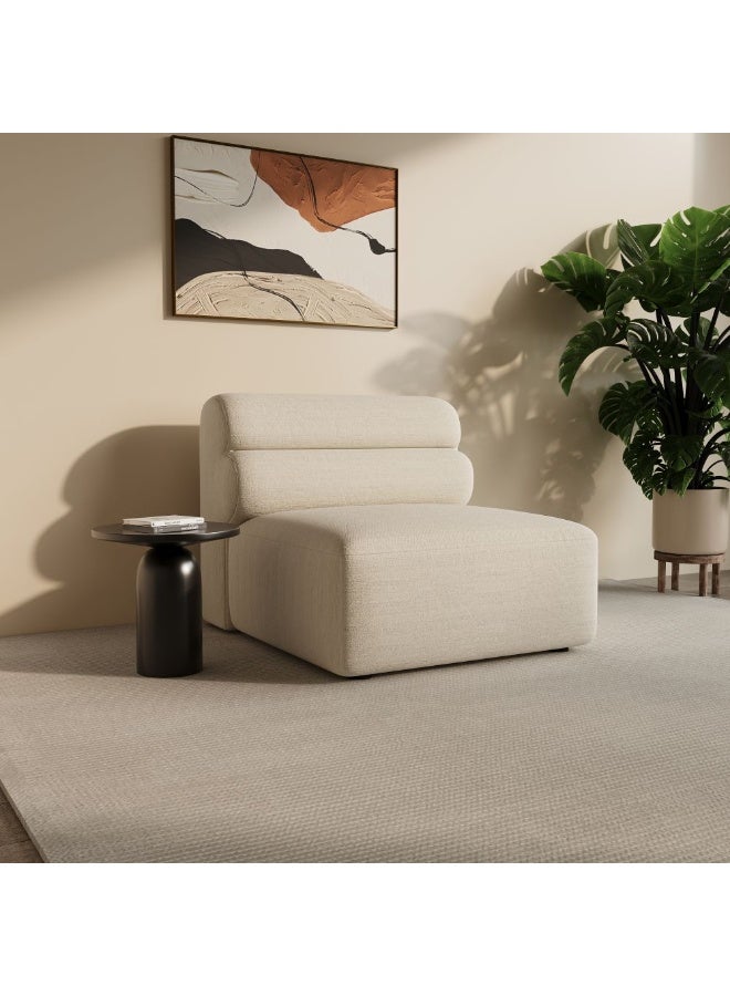 Baytonia Mirage Single Sofa - Beige - Image 3