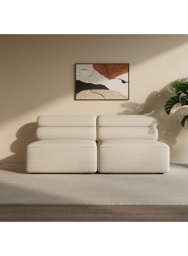 Baytonia Mirage Single Sofa - Beige - Image 4