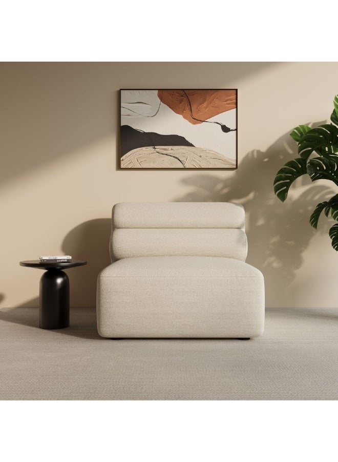 Baytonia Mirage Single Sofa - Beige - Image 1