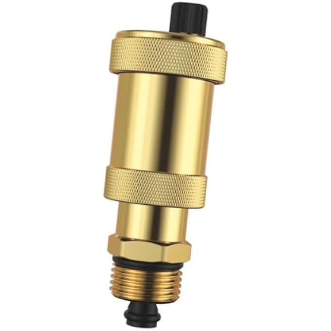 AUTOMATIC QUICK VENT 3/8 INCH BRASS NARROW DESIGN WITH MOUNTING VALVE - Image 2